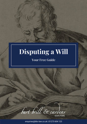 Disputing A Will